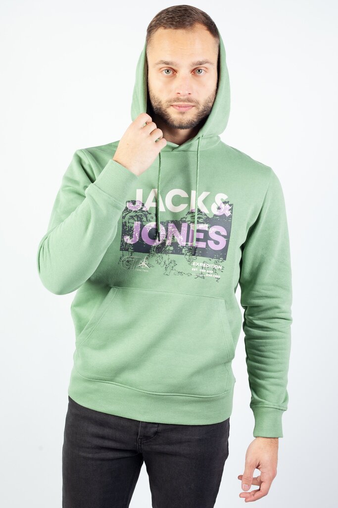 Spordidžemper JACK & JONES 12210076LODENFROST-XL hind ja info | Meeste pusad | kaup24.ee