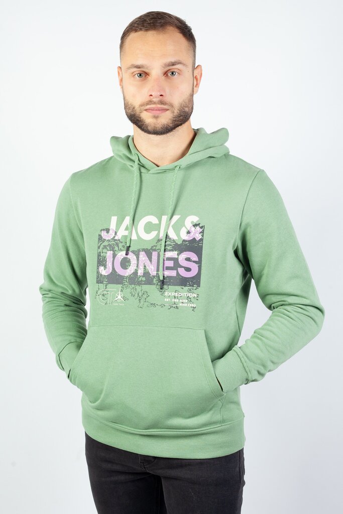 Spordidžemper JACK & JONES 12210076LODENFROST-XL hind ja info | Meeste pusad | kaup24.ee