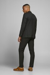 Мужские классические брюки Jack&Jones 12199893BLACK-48, черные цена и информация | Мужские брюки | kaup24.ee