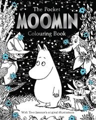 Pocket Moomin Colouring Book Main Market Ed. hind ja info | Väikelaste raamatud | kaup24.ee