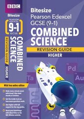 BBC Bitesize Edexcel GCSE (9-1) Combined Science Higher Revision Guide hind ja info | Noortekirjandus | kaup24.ee