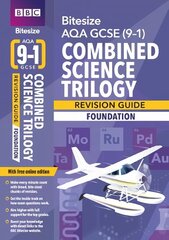 BBC Bitesize AQA GCSE (9-1) Combined Science Trilogy Foundation Revision Guide hind ja info | Noortekirjandus | kaup24.ee