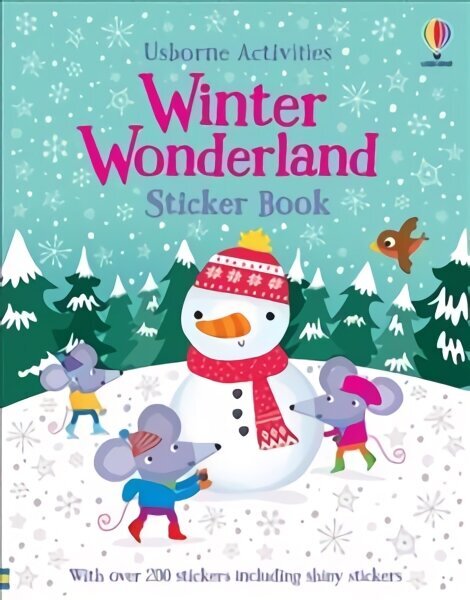 Winter Wonderlandi kleebisteraamat hind ja info | Väikelaste raamatud | kaup24.ee