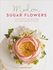 Moodsad suhkrulilled: elegantsete kummipastast lilledega kaunistatud kaasaegne kook hind ja info | Retseptiraamatud  | kaup24.ee