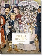 Diego Rivera. Täielikud seinamaalingud hind ja info | Kunstiraamatud | kaup24.ee