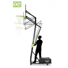 Мобильная баскетбольная стойка с пружинным кольцом Exit Galaxy цена и информация | Exit Баскетбол | kaup24.ee