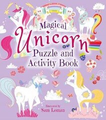 Magical Unicorn Puzzle and Activity Book hind ja info | Väikelaste raamatud | kaup24.ee