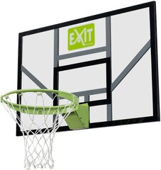Баскетбольный щит с пружинным кольцом Exit Galaxy цена и информация | Баскетбольные щиты | kaup24.ee