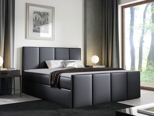 Континентальная кровать BAUTISTA-ekoskóra Soft 032-140x200 см цена и информация | Кровати | kaup24.ee