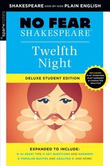 Twelfth Night: No Fear Shakespeare Deluxe Student Edition цена и информация | Рассказы, новеллы | kaup24.ee