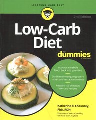 Low-Carb Diet For Dummies, 2nd Edition 2nd Edition hind ja info | Eneseabiraamatud | kaup24.ee