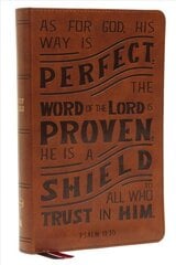 NKJV, Personal Size Reference Bible, Verse Art Cover Collection, Leathersoft, Tan, Red Letter, Comfort Print: Holy Bible, New King James Version цена и информация | Духовная литература | kaup24.ee