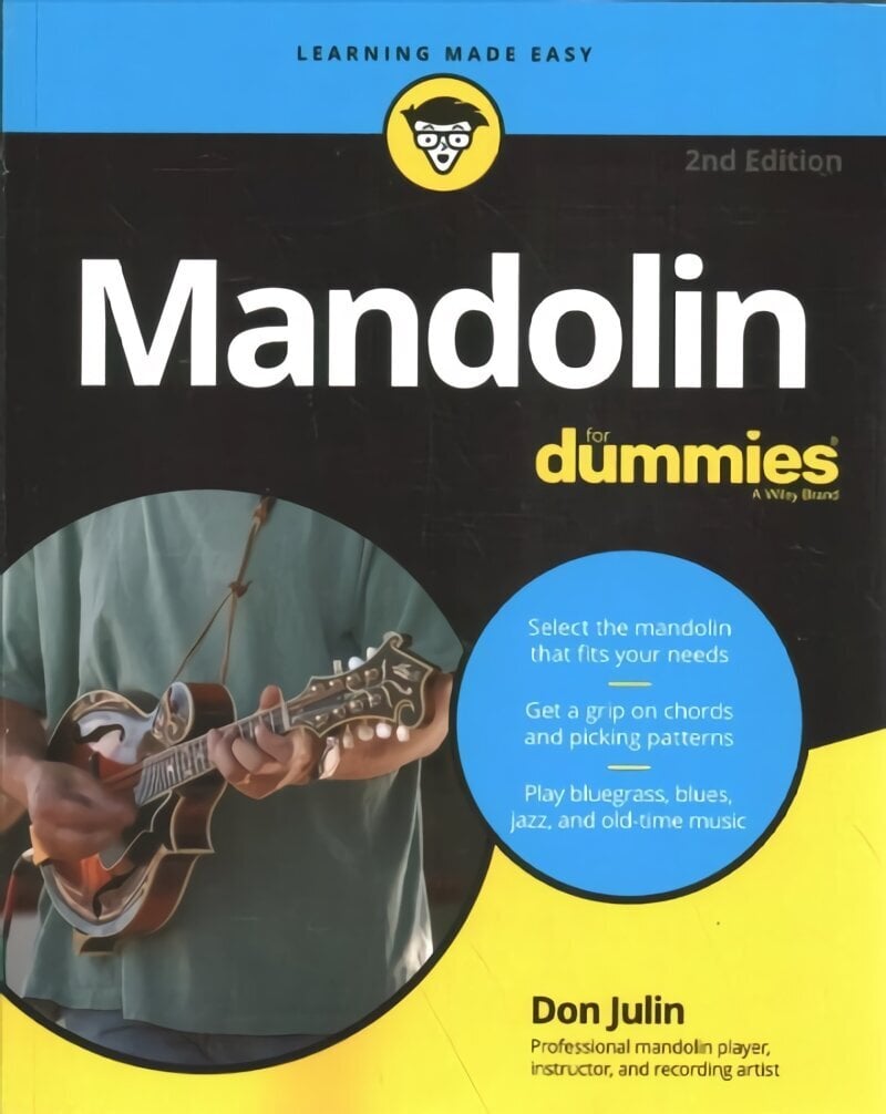 Mandolin For Dummies, 2nd Edition 2nd Edition hind ja info | Kunstiraamatud | kaup24.ee