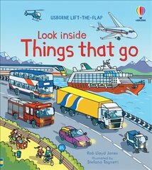 Look Inside Things That Go цена и информация | Книги для малышей | kaup24.ee