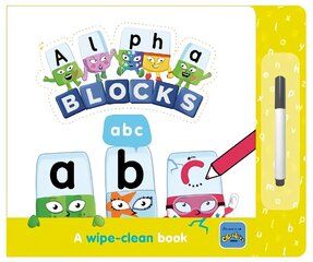 Alphablocks ABC: A Wipe-Clean Book цена и информация | Книги для малышей | kaup24.ee