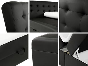 Кровать континентальная LIMBO-Soft 017 (экокожа)-200x200 см цена и информация | Кровати | kaup24.ee