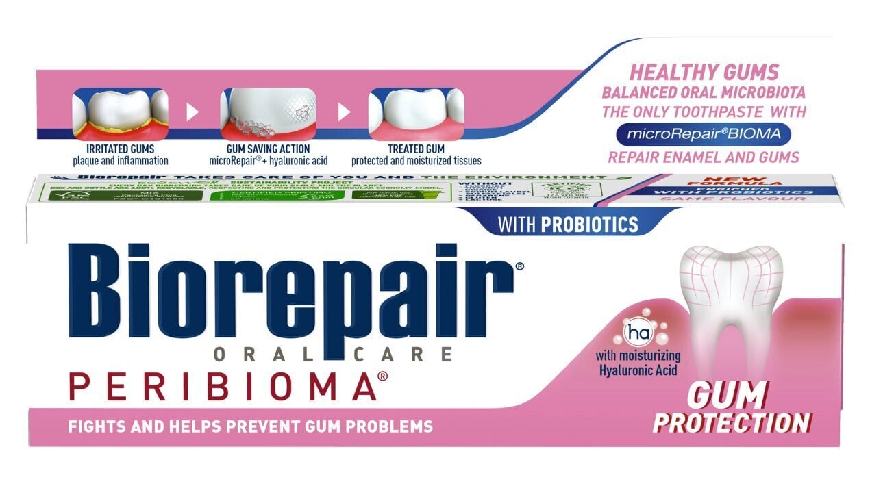 Biorepair Gum Protection igemekaitsega hambapasta, 75 ml hind ja info | Suuhügieen | kaup24.ee