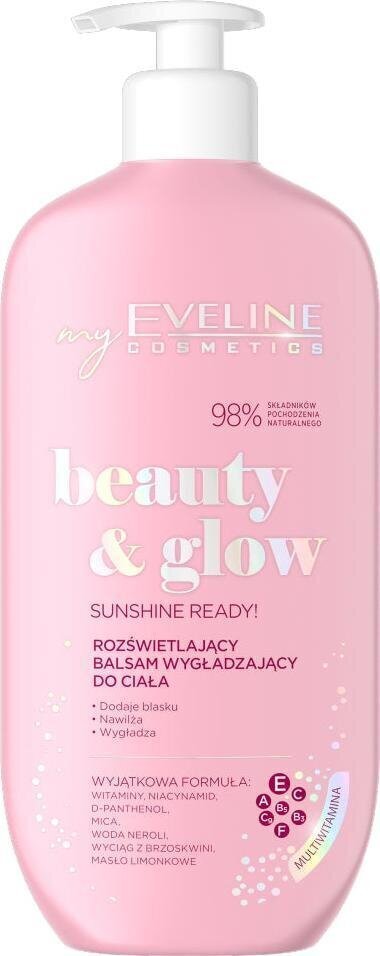 Kehakreem Eveline Beauty & Glow Illumination Sunshine Ready!, 350 ml цена и информация | Kehakreemid, kehaspreid | kaup24.ee