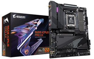 Gigabyte B650 Aorus Pro AX, ATX, AM5, DDR5, WiFi цена и информация | Материнские платы | kaup24.ee