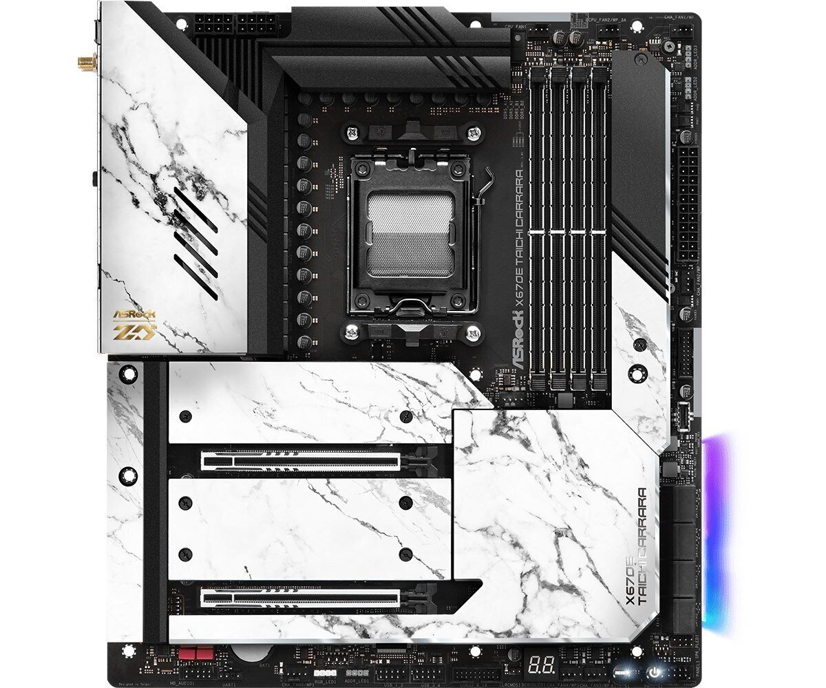 ASRock X670E Taichi Carrara, E-ATX, AM5, DDR5, WIFI цена и информация | Emaplaadid | kaup24.ee