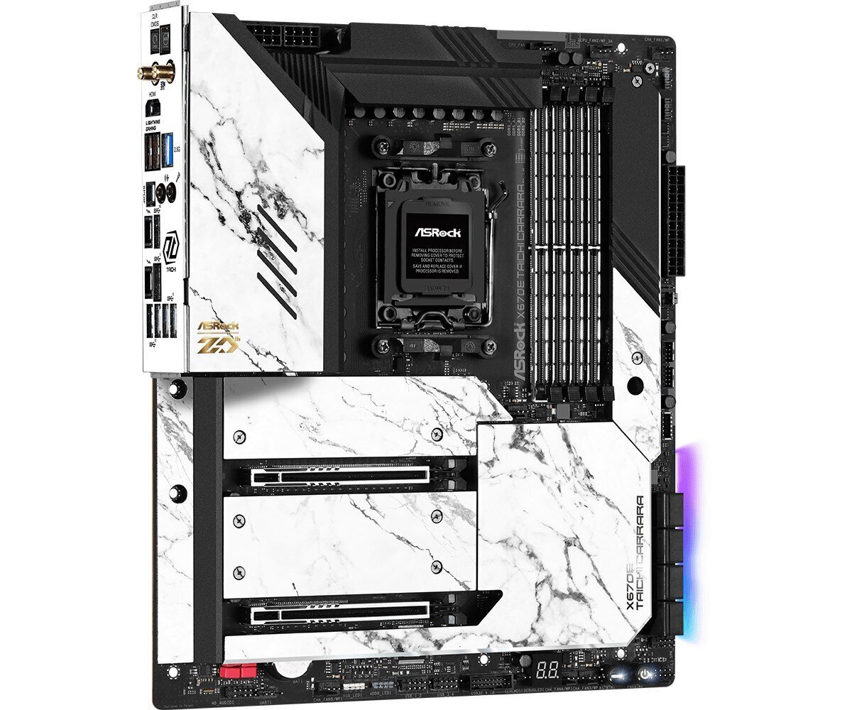 ASRock X670E Taichi Carrara, E-ATX, AM5, DDR5, WIFI цена и информация | Emaplaadid | kaup24.ee