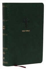 NKJV, End-of-Verse Reference Bible, Personal Size Large Print, Leathersoft, Green, Red Letter, Comfort Print: Holy Bible, New King James Version hind ja info | Usukirjandus, religioossed raamatud | kaup24.ee