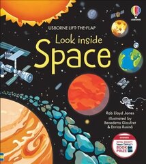 Look Inside Space цена и информация | Книги для малышей | kaup24.ee