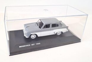 Moskvich 407 1960 Grey/Cream 1:43 ALTAYA цена и информация | Коллекционные модели автомобилей | kaup24.ee