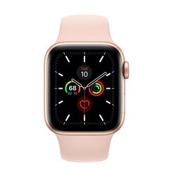 Apple Watch Series 5 40mm Aluminium GPS Gold (uuendatud, seisukord A) цена и информация | Смарт-часы (smartwatch) | kaup24.ee