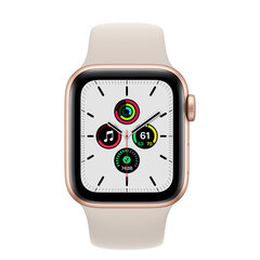 Apple Watch Series SE 40mm Aluminium GPS+Cellular Gold (uuendatud, seisukord A) hind ja info | Nutikellad (smartwatch) | kaup24.ee