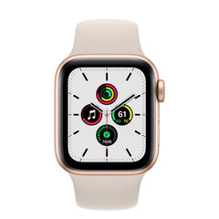 Apple Watch Series SE 40mm Aluminium GPS+Cellular Gold (обновленный, состояние A) цена и информация | Смарт-часы (smartwatch) | kaup24.ee