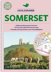 Philip's Local Explorer Street Atlas Somerset: (Spiral binding) hind ja info | Reisiraamatud, reisijuhid | kaup24.ee