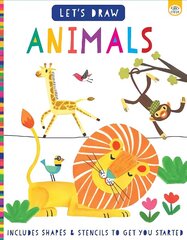 Let's Draw Animals цена и информация | Книги для малышей | kaup24.ee