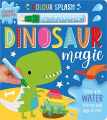 Color Splash Dinosaur Magic hind ja info | Väikelaste raamatud | kaup24.ee