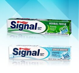 Hambapasta Signal Daily White 75 ml цена и информация | Для ухода за зубами | kaup24.ee