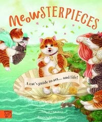 Meowsterpieces: A cat's guide to art цена и информация | Книги для подростков и молодежи | kaup24.ee
