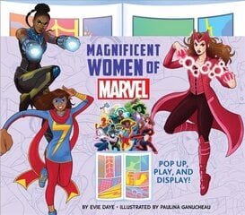 Magnificent Women of Marvel: Pop Up, Play, and Display! hind ja info | Väikelaste raamatud | kaup24.ee
