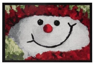 Uksematt Hanse Home Printy Snowman, 40x60 cm цена и информация | Придверные коврики | kaup24.ee