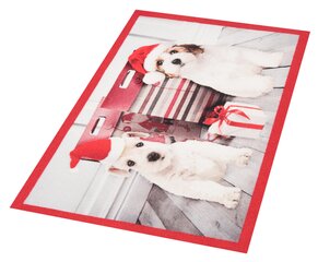 Hanse Home дверной коврик Christmas Dogs I, 45x75 см цена и информация | Придверные коврики | kaup24.ee