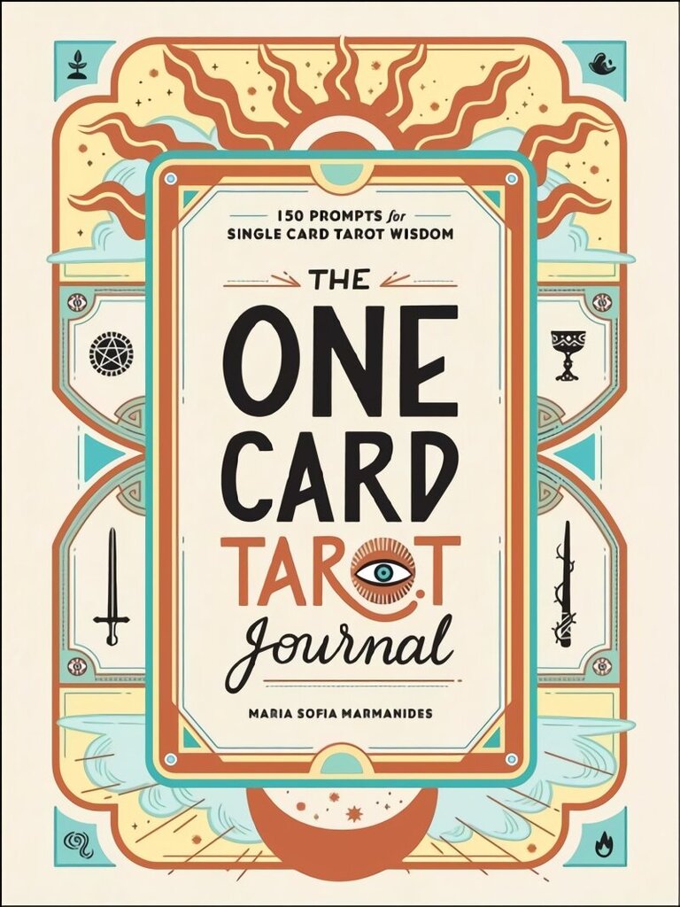 One Card Tarot Journal: 150 Prompts for Single Card Tarot Wisdom цена и информация | Eneseabiraamatud | kaup24.ee