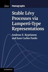 Stable Levy Processes via Lamperti-Type Representations New edition hind ja info | Majandusalased raamatud | kaup24.ee