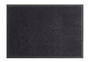 Uksematt Hanse Home Soft & Clean Black, 75x120 cm hind ja info | Uksematid | kaup24.ee
