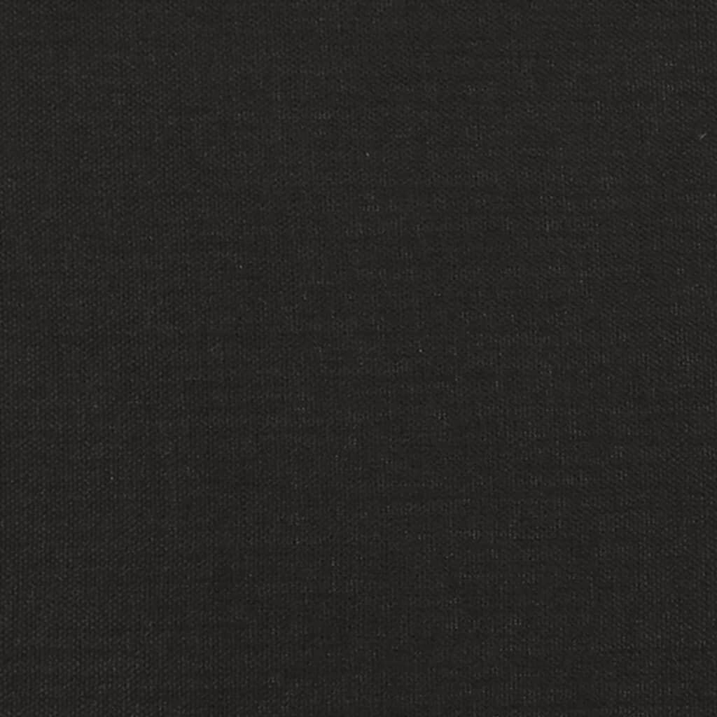 Jalapink, must, 45 x 29,5 x 39 cm, kangas ja kunstnahk hind ja info | Kott-toolid, tumbad, järid | kaup24.ee