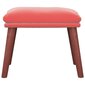 Jalapink, roosa, 45 x 29,5 x 39 cm, samet цена и информация | Kott-toolid, tumbad, järid | kaup24.ee