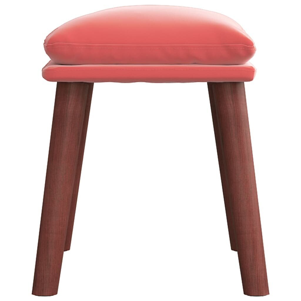 Jalapink, roosa, 45 x 29,5 x 39 cm, samet hind ja info | Kott-toolid, tumbad, järid | kaup24.ee