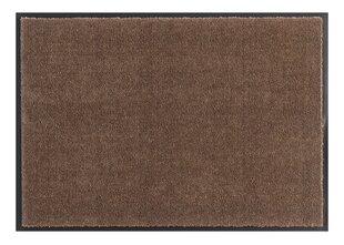 Uksematt Hanse Home Soft & Clean Brown, 100x100 cm цена и информация | Придверные коврики | kaup24.ee