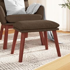 vidaXL jalapink, pruun, 45 x 29,5 x 39 cm, kangas hind ja info | Kott-toolid, tumbad, järid | kaup24.ee