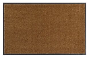 Uksematt Hanse Home Soft & Clean Caramel, 100x100 cm цена и информация | Придверные коврики | kaup24.ee