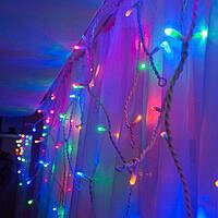 LED jõulu- ja siseruumide jääpurikas, 100LED, pikkus - 5,5m, ühendatav, E 161 hind ja info | Jõulutuled | kaup24.ee