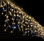 LED jõulu- ja siseruumide jääpurikad, 100 LED, pikkus - 5,5m, pistikupesaga, E 168 hind ja info | Jõulutuled | kaup24.ee